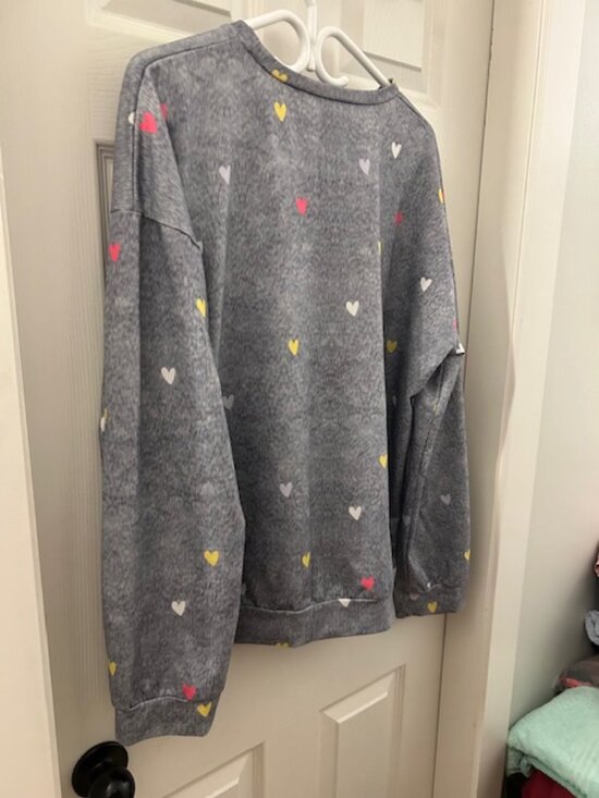 Shein Long Sleeve Sweatshirt - Picture 6 of 6